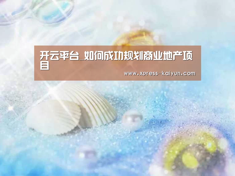 开云平台_如何成功规划商业地产项目(图4) 开云体育网站