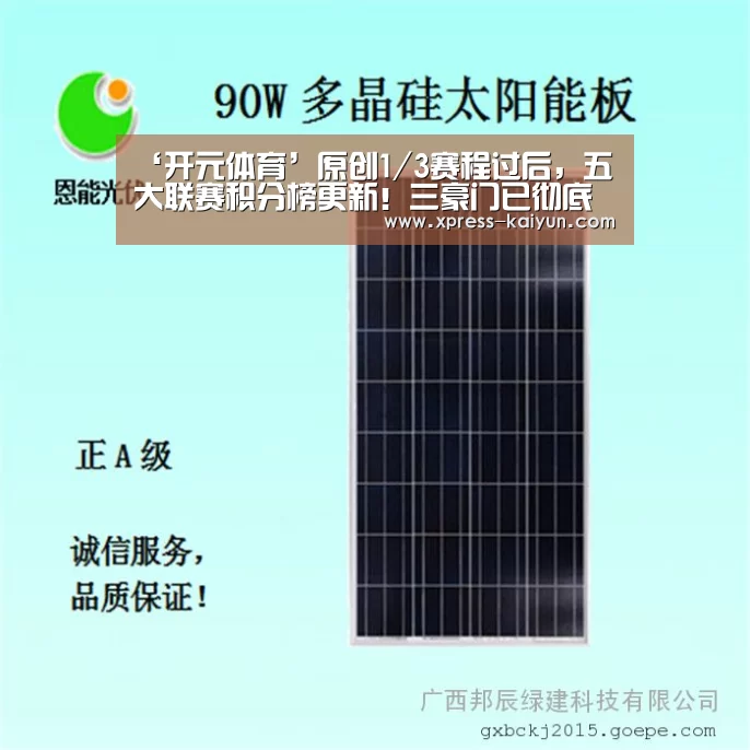 ‘开元体育’原创1/3赛程过后,五大联赛积分榜更新!三豪门已彻底掉队(图2) 开云平台